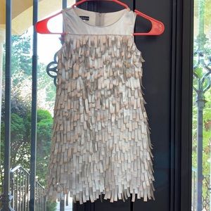 Silver Party Dress. Size 5